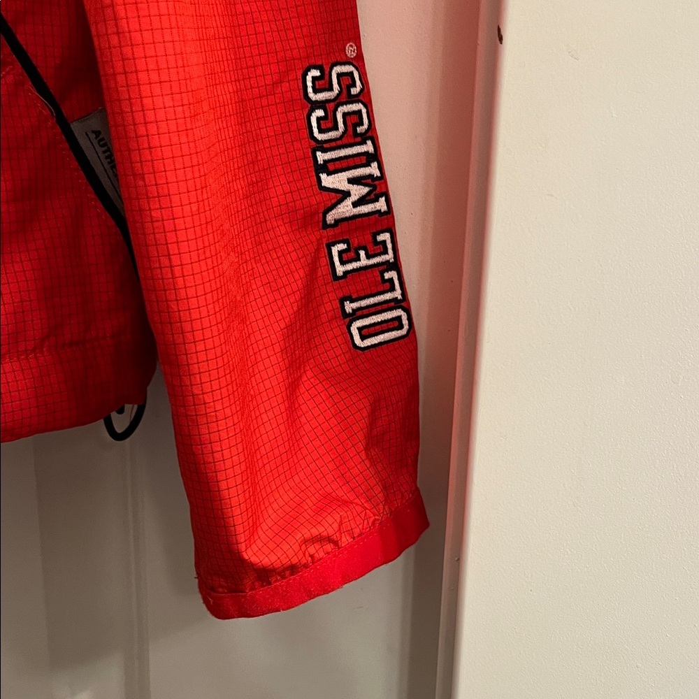 Nike Red Grid Pattern Jacket - image 4